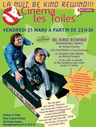 Nuit Michel Gondry aux Toiles de Saint Gratien